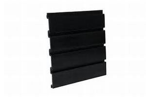 Panneaux de mur imperméables noirs de garage/panneau durable de lamelle de PVC Glack