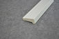 L'équilibre blanc de PVC de plancher embarque le vinyle imperméable de bâtis de plinthe