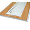 Panneaux de plafond de PVC de carbonate de calcium de salle de bains, tuiles stratifiées de plafond de PVC