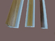 le panneau de mur de PVC de largeur de 250mm a stratifié le bois pour colorer la preuve ignifuge de l'eau