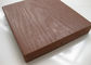 Conseils de plastique de Decking/plancher du composé WPC en bois solide antidérapage