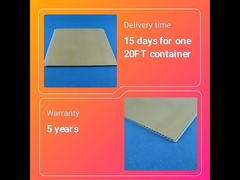 Huaxiajie vente chaude panneau mural composite en bois et plastique WPC pour toiture structurelle