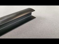 Installation sans effort Panneaux en plastique à paroi plate Haute durabilité Surface lisse