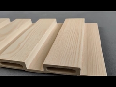 Facile à installer le panneau mural composé en plastique en bois de co-extrusion de panneau mural WPC