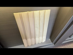 Panneau de mur composé imperméable de WPC facile à installer et 200sqm propre MOQ