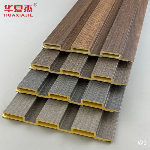 Dernières nouvelles de l'entreprise Stylish Laminated WPC Fluted Wall Panel | Marble & Wood Grain Customizable Design