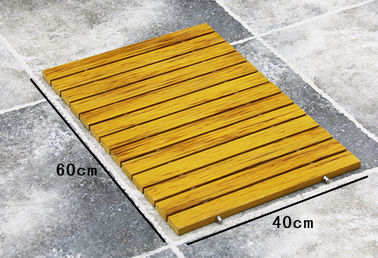 Réutilisez le tapis composé imperméable de plancher de salle de bains de Bath de Decking de WPC