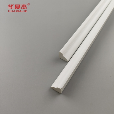 Coût de gros Prix de moulage en PVC Perles extérieures Vinyle blanc 8FT 13x11mm Matériau de construction à profil en PVC