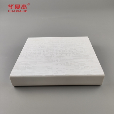 Vente à chaud planche à découpage en vinyle blanc 5/4IN*6IN*12FT planche à mouler en PVC à motifs en bois