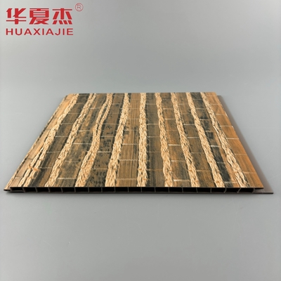 Conception classique de haute qualité Surface laminée écologique Panneaux muraux en PVC Décoration de maison / bureau