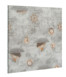 installez vite le panneau de mur décoratif de WPC 600mm*9mm pour la maison ou l'hôtel