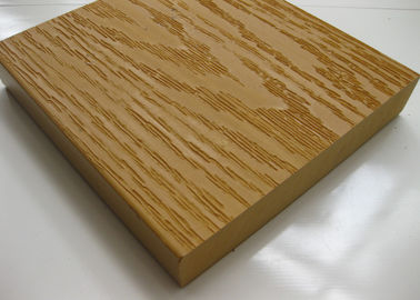 Conseils de plastique de Decking/plancher du composé WPC en bois solide antidérapage