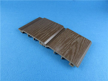 Bon prix Couleur en plastique en bois de gris de revêtement de mur extérieur du composé WPC de Mouldproof en ligne