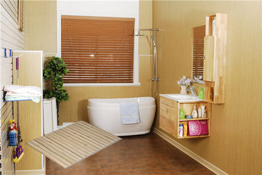 Bon prix panneaux de mur stratifiés recyclables de 200*6mm WPC pour la décoration intérieure en ligne