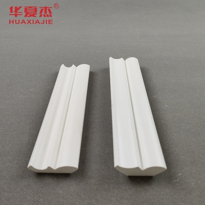 Bon prix Vinyle blanc 12FT / 25/64 X 1-39/64 Couronne de lit moulé en PVC pour la décoration de bâtiments en ligne