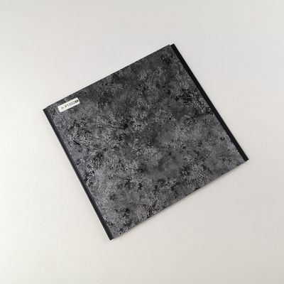 Bon prix Impression des feuilles de mur décoratives de PVC de noir de revêtement de mur intérieur de PVC pour l'hôtel En ligne