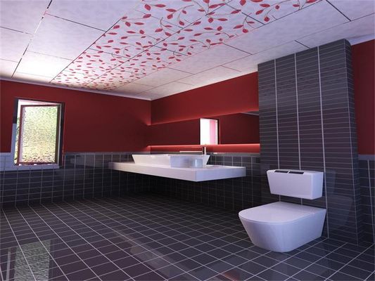 Bon prix Panneaux de plafond adaptés aux besoins du client de PVC enclenchant les planches en stratifié de plafond d'UPVC en ligne