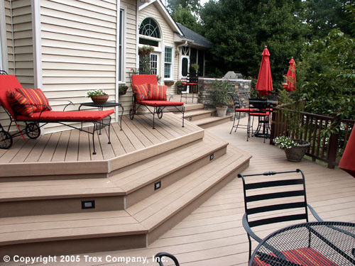 Bon prix Decking composé en plastique en bois d'extérieur de plate-formes de mousse d'anticorrosion en ligne