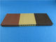 Plate-formes de composé de Deckings de plancher du vinyle WPC de Decking de WPC machinées par luxe