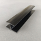 PVC Connetive Grey Slatwall Panel Decorative noir blanc de moulage de vinyle