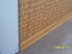 revêtement/revêtement de mur de 200 * de 6mm WPC avec la stratification décorative pour la pièce
