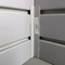 Garage adapté aux besoins du client de expulsion de Grey Pvc Slatwall Panels For