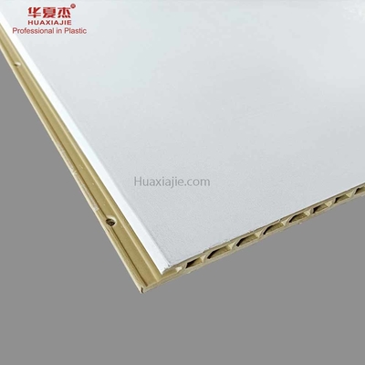 Panneau de mur de la mode 2800*600*9mm Wpc pour la surface plane de décoration