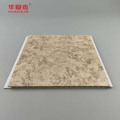 Conception de magasin résistant à l'humidité Panneau de mur en PVC Surface lisse Plaque de marbre Panneau de mur en PVC à l'intérieur