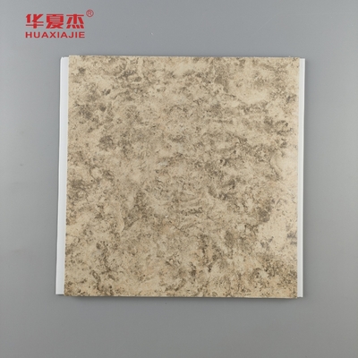 Conception de magasin résistant à l'humidité Panneau de mur en PVC Surface lisse Plaque de marbre Panneau de mur en PVC à l'intérieur