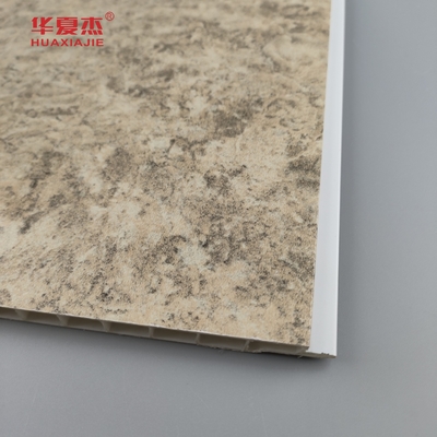 Conception de magasin résistant à l'humidité Panneau de mur en PVC Surface lisse Plaque de marbre Panneau de mur en PVC à l'intérieur