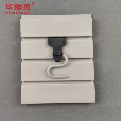 PVC doux Slatwall de rayonnage/garage de mur de garage avec le PVC cellulaire pour l'usine