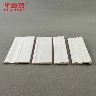 Bâti intérieur d'équilibre de PVC de coin, équilibre blanc de fenêtre de PVC de vinyle pour la décoration