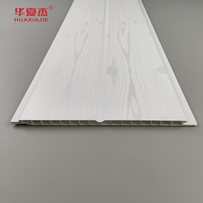 Panneaux de plafond de PVC de carbonate de calcium, panneaux de mur décoratifs intérieurs de PVC