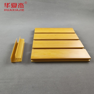 Bâtis décoratifs forts de PVC de panneaux de mur de stockage de PVC de Slatwall 4ft 8ft