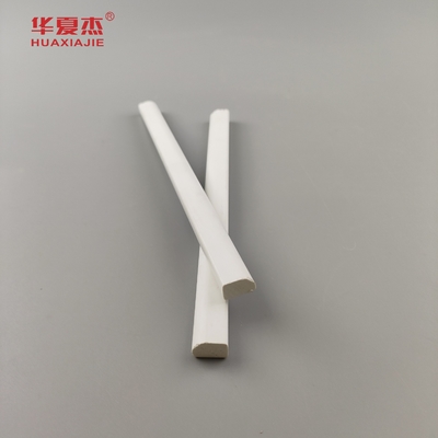 Vente en gros de bouchons de sidélise en PVC blanc moulé à l'épreuve de l'humidité Profil en PVC Décoration intérieure