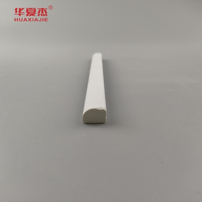 Vente en gros de bouchons de sidélise en PVC blanc moulé à l'épreuve de l'humidité Profil en PVC Décoration intérieure