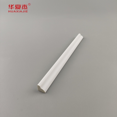 Coût de gros Prix de moulage en PVC Perles extérieures Vinyle blanc 8FT 13x11mm Matériau de construction à profil en PVC