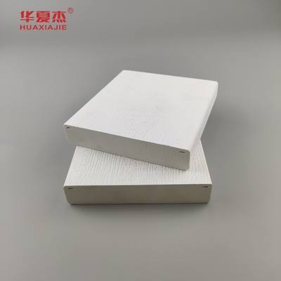 Vente à chaud planche à découpage en vinyle blanc 5/4IN*6IN*12FT planche à mouler en PVC à motifs en bois