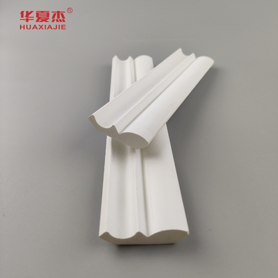 La qualité de 25/64 x1-39/64 couronne moulure en PVC profilé en PVC étanche blanc décoration intérieure de bâtiment