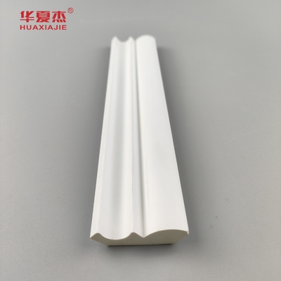 La qualité de 25/64 x1-39/64 couronne moulure en PVC profilé en PVC étanche blanc décoration intérieure de bâtiment