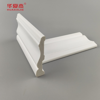 Nouveau produit 19/32 x 2-23/32 enveloppe coloniale en PVC en bordure de fondation de couleur blanche pour la décoration de bâtiments