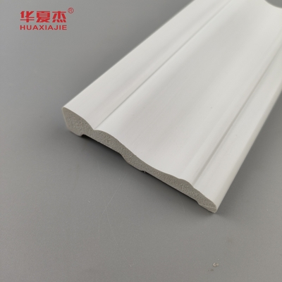 Nouveau produit 19/32 x 2-23/32 enveloppe coloniale en PVC en bordure de fondation de couleur blanche pour la décoration de bâtiments