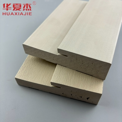 Vente en gros de porte à 4-9/16' jambes de porte à 4-9/16' cadres de porte à bois motifs de grains de bois moulures à base de bois pour la décoration de bâtiments