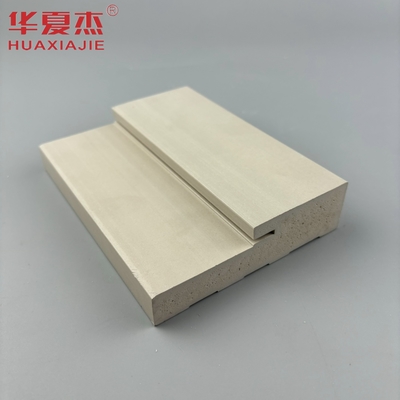 Prix de coût 4-9/16' porte wpc jambe imperméable à l'eau cadre de porte à l'épreuve de l'eau lisse wpc hôtel décoration intérieure et extérieure