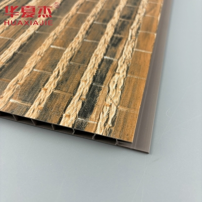 Conception classique de haute qualité Surface laminée écologique Panneaux muraux en PVC Décoration de maison / bureau