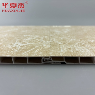 Le meilleur vendeur de marbre jaune Pvc panneau mural imperméable à l'eau Pvc feuille de marbre Installez facilement la décoration