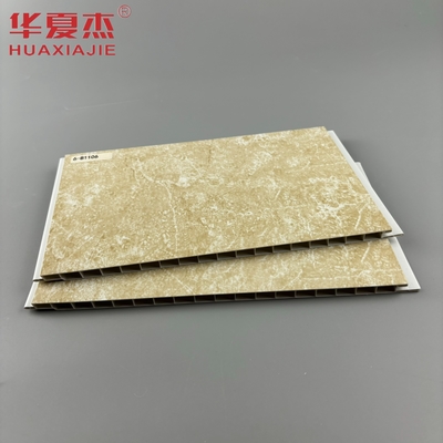Le meilleur vendeur de marbre jaune Pvc panneau mural imperméable à l'eau Pvc feuille de marbre Installez facilement la décoration