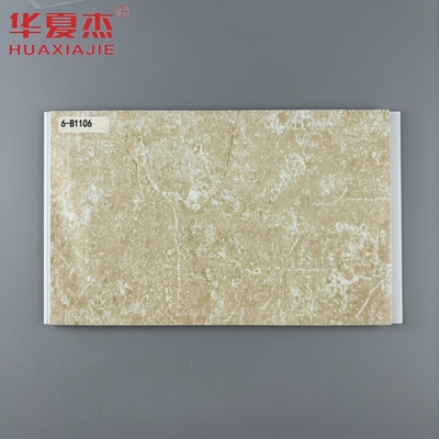 Le meilleur vendeur de marbre jaune Pvc panneau mural imperméable à l'eau Pvc feuille de marbre Installez facilement la décoration
