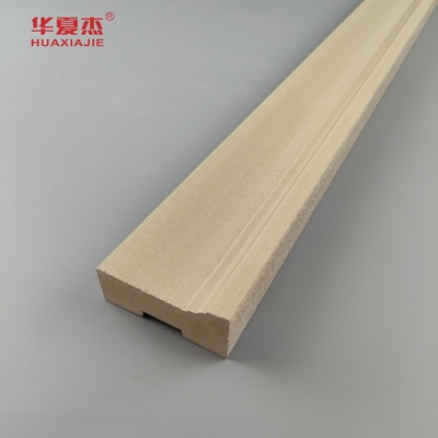 Coût Prix 50 mm 76 mm Wpc Brique moulée Wpc Cadre de porte Grains de bois Décoration extérieure