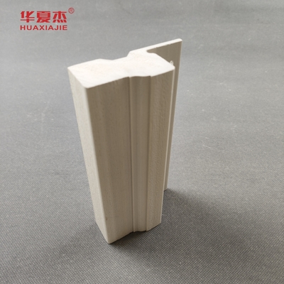 Cadre de porte Wpc intérieur Blanc ou en bois Grains de surface Wpc moulage